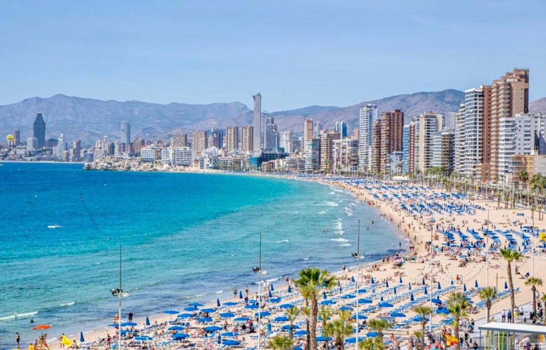Apartment Seimar Benidorm Con Vistas Al Mar Exterior foto